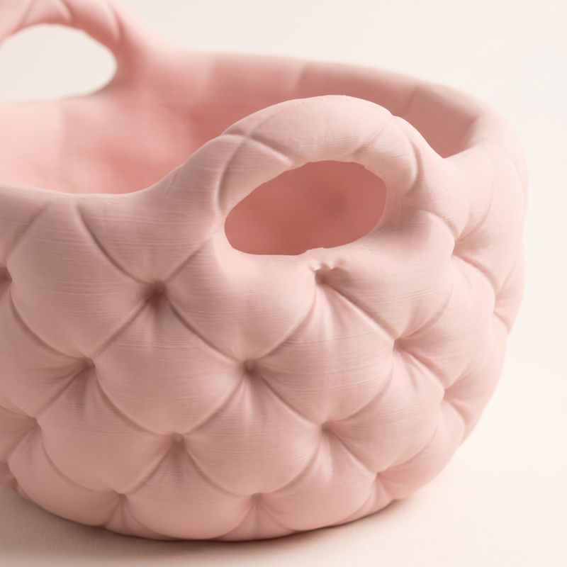 Okrugla Kupatilska Korpa „Puffy"