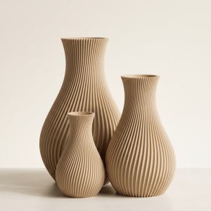 Set Vaza „Modern Japandi" (3 komada)
